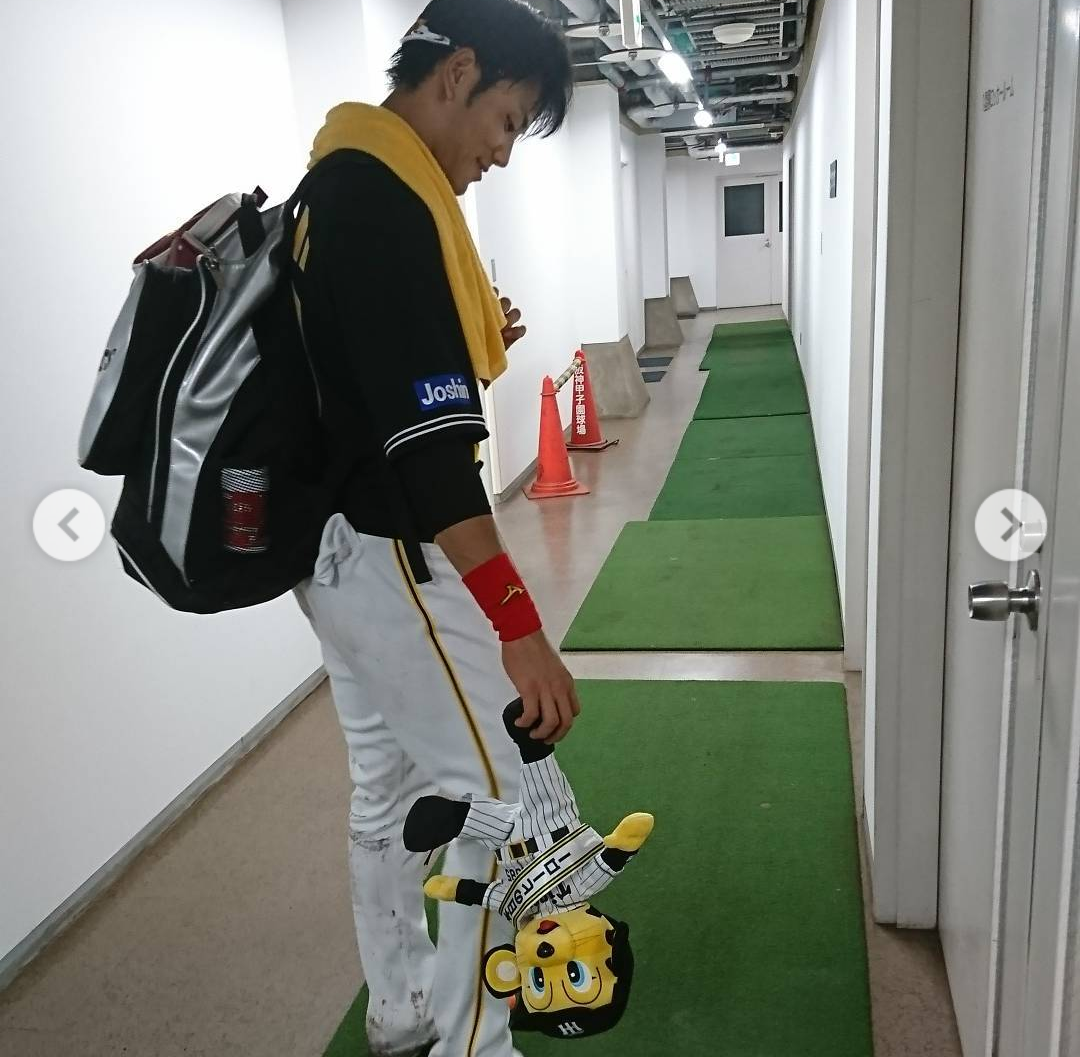 ⚾️野球選手とマスコットの交流が見たい⚾️