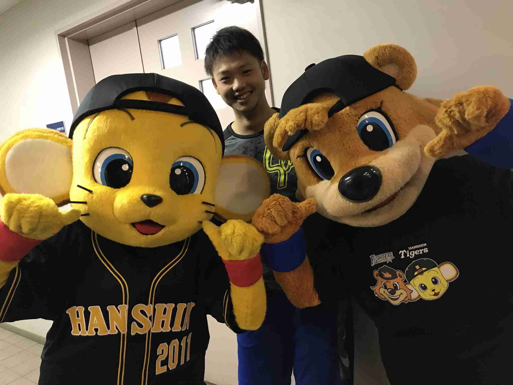 ⚾️野球選手とマスコットの交流が見たい⚾️