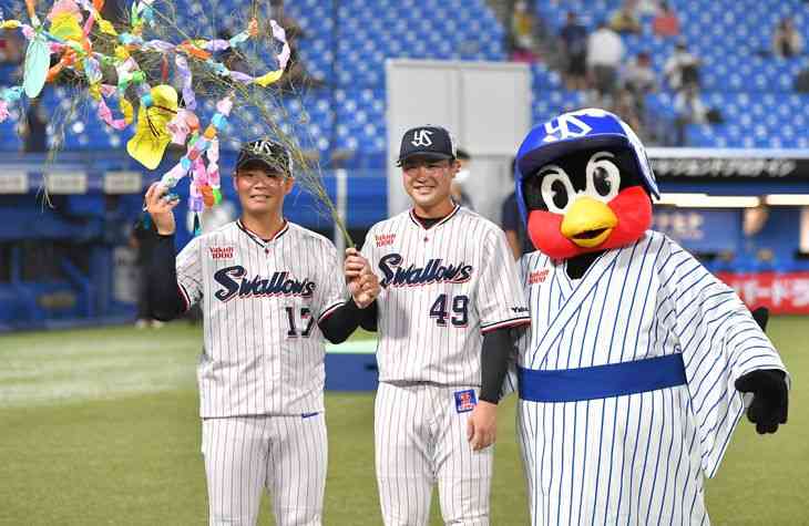 ⚾️野球選手とマスコットの交流が見たい⚾️