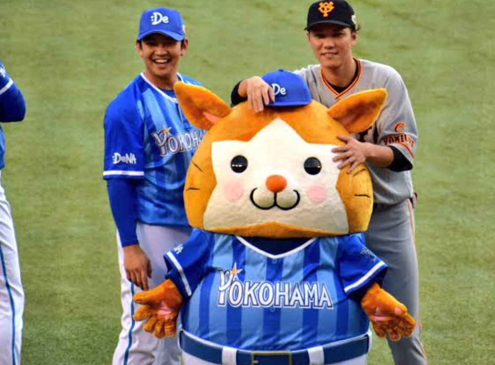 ⚾️野球選手とマスコットの交流が見たい⚾️