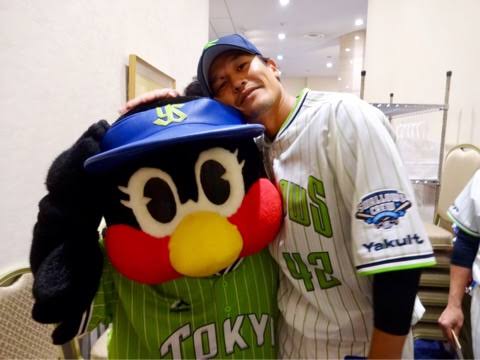 ⚾️野球選手とマスコットの交流が見たい⚾️