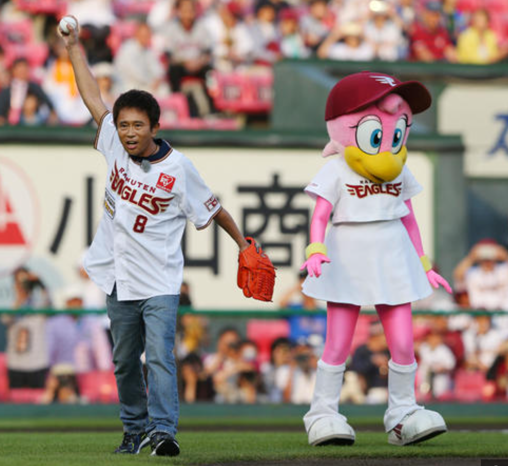 ⚾️野球選手とマスコットの交流が見たい⚾️