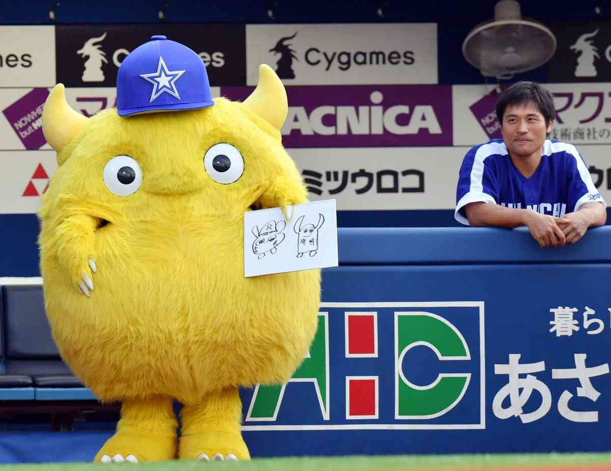 ⚾️野球選手とマスコットの交流が見たい⚾️
