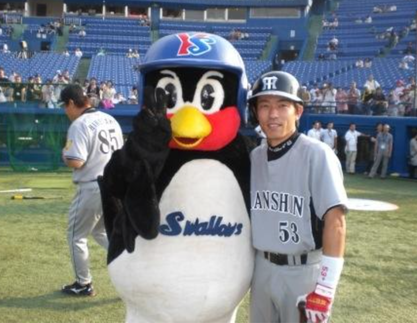 ⚾️野球選手とマスコットの交流が見たい⚾️