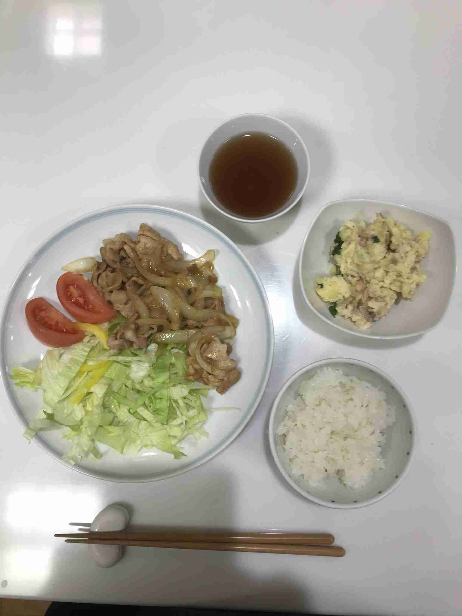 1週間。肉と魚の頻度。