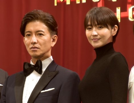 “キムタク座長”を長澤まさみら絶賛 主演映画「マスカレード…」完成披露試写会