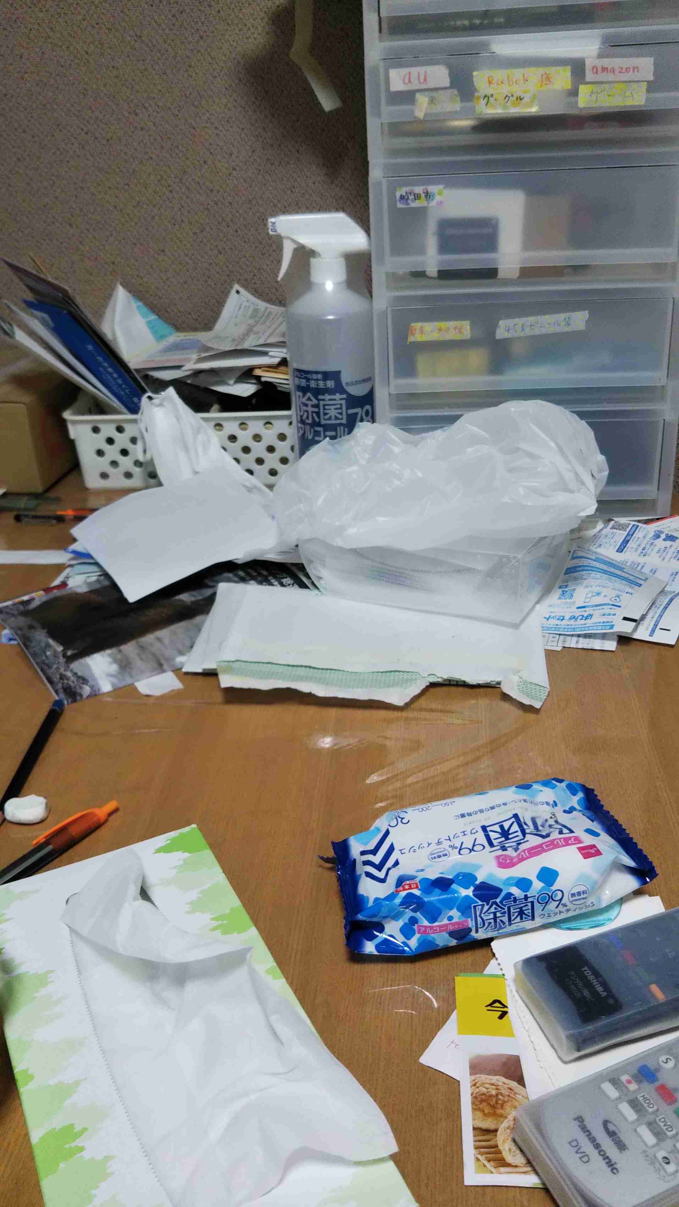 身バレしない程度に汚部屋を晒すトピpart3
