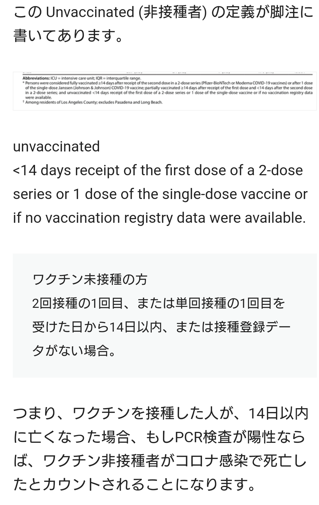 「ワクチン未接種は死亡リスク11倍に」米保健当局