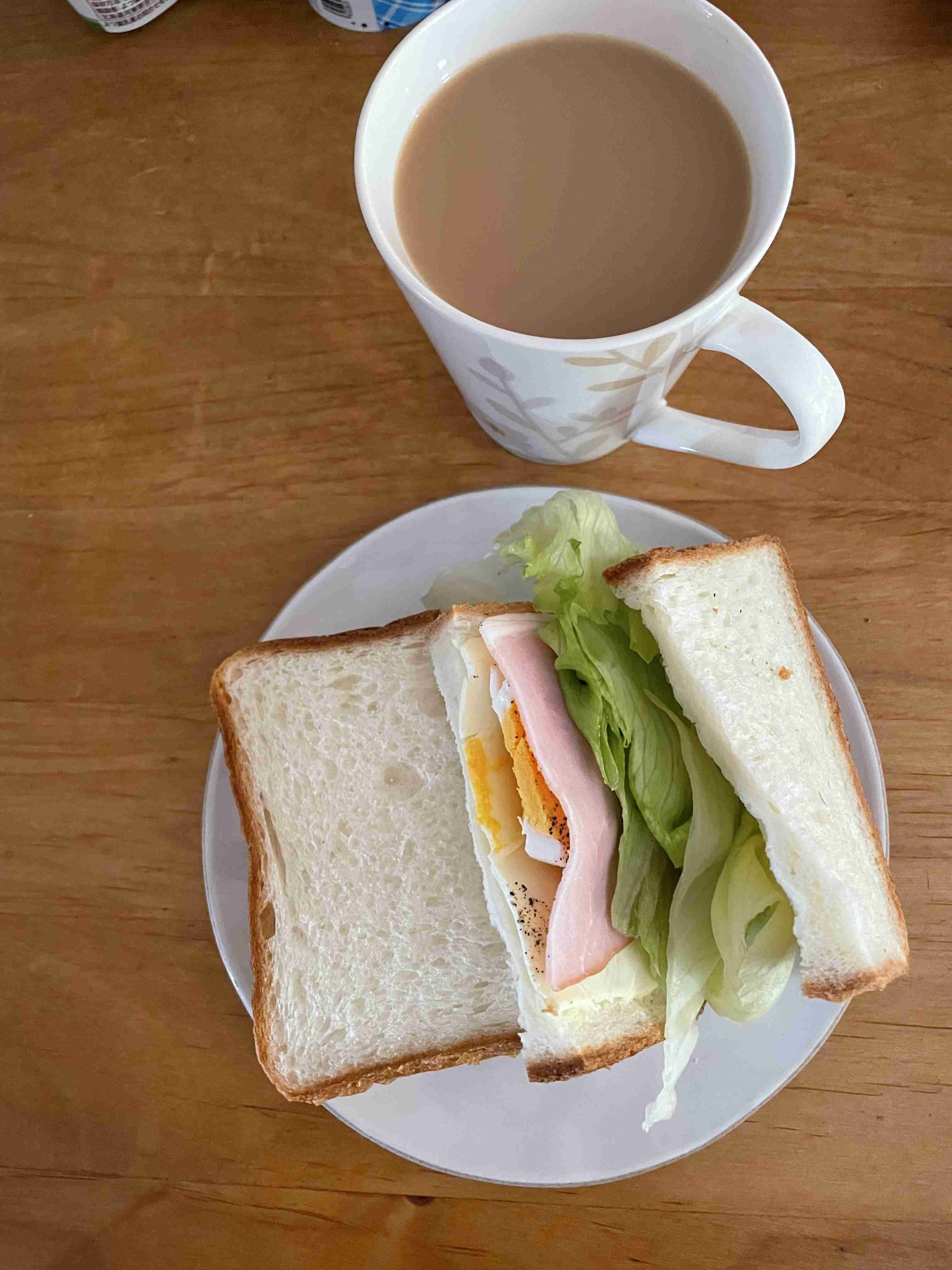 お家のサンドイッチ教えてー
