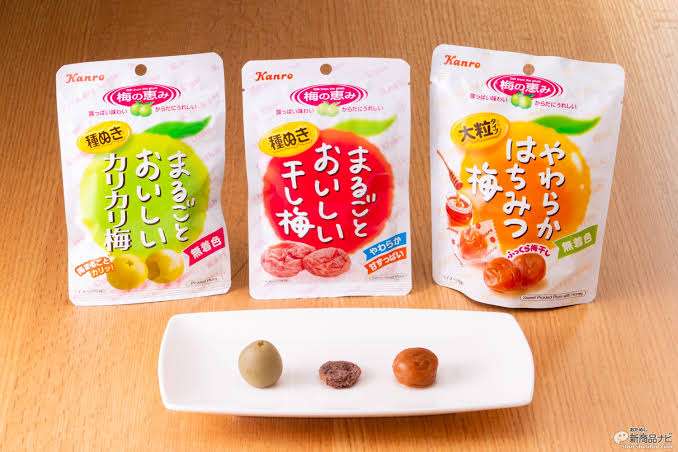 梅系のお菓子が好き🔴【干し梅ねり梅梅干しシート】