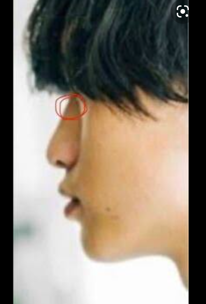 自分の横顔が嫌いな人ー！