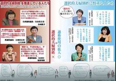 夫婦別姓、賛成ですか？反対ですか？