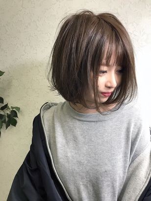 スタイリングが楽な髪型