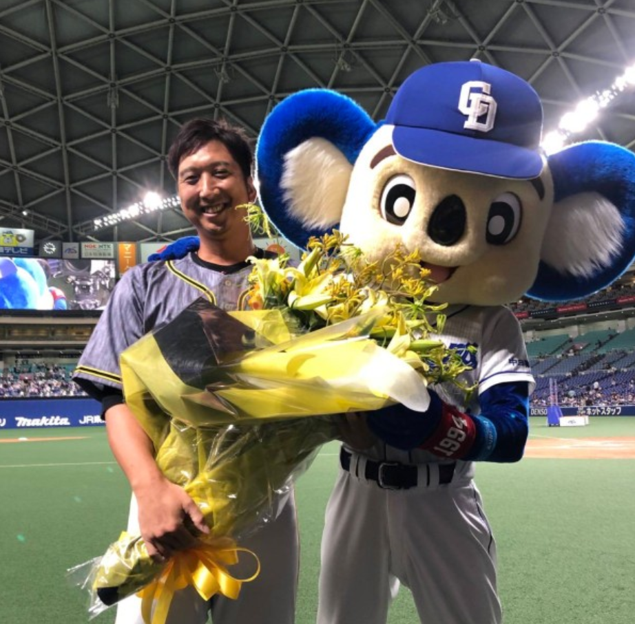 ⚾️野球選手とマスコットの交流が見たい⚾️