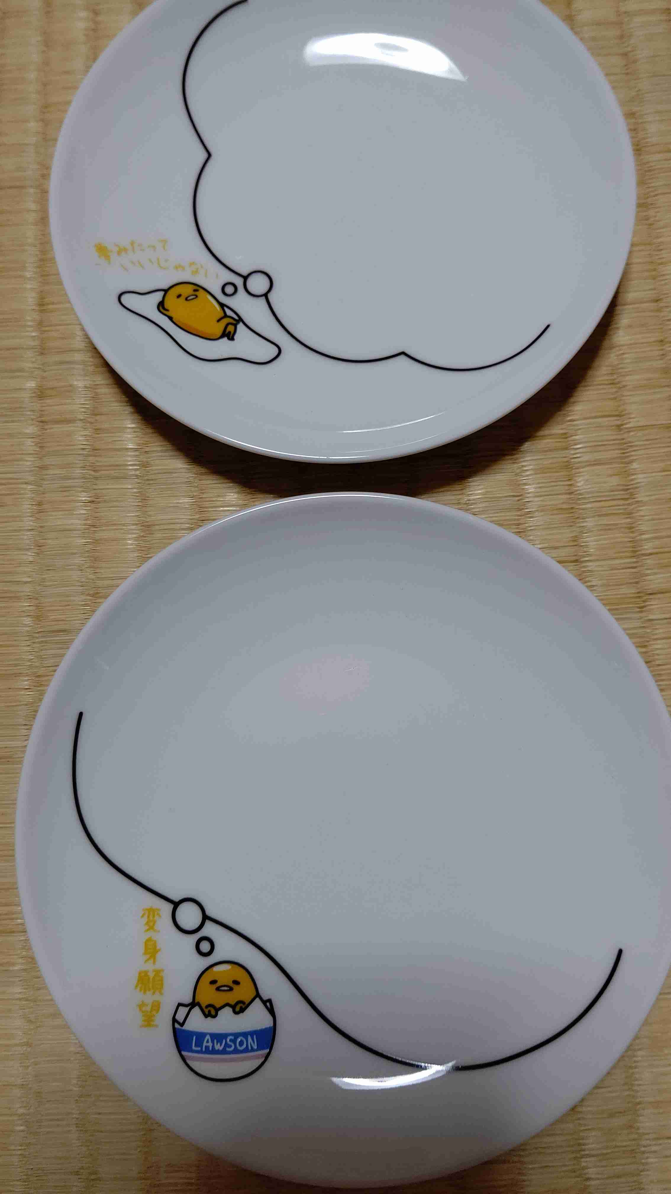 現役で使ってる春のパン祭りの絵皿の写真をあげるトピ