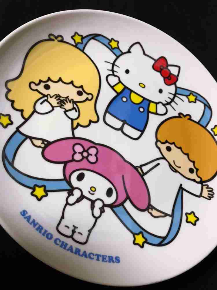 現役で使ってる春のパン祭りの絵皿の写真をあげるトピ