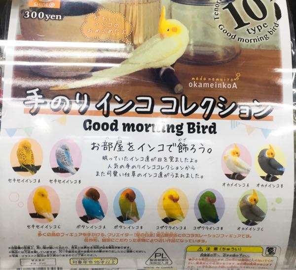 最近回したガチャガチャ