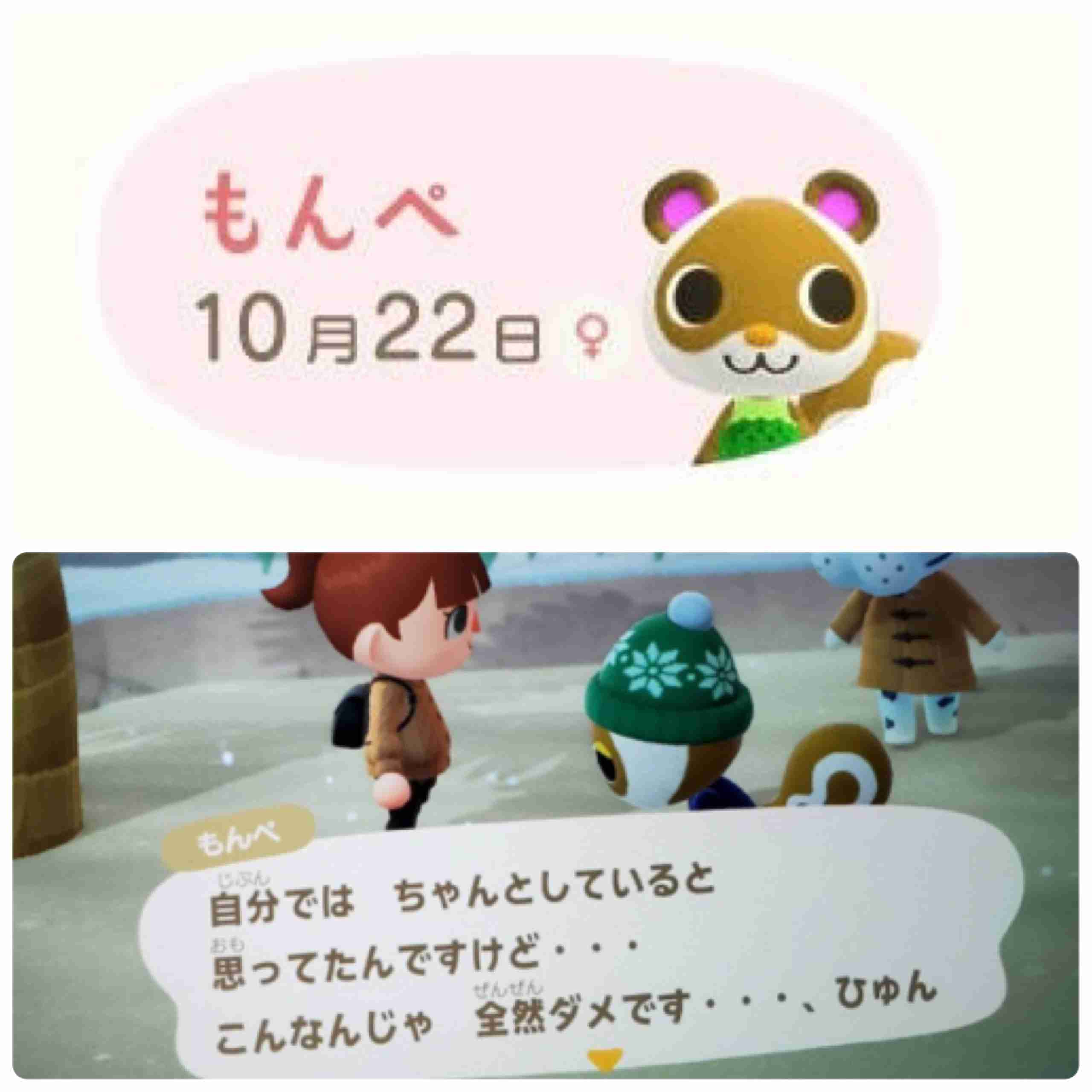 どうぶつの森で好きなキャラ