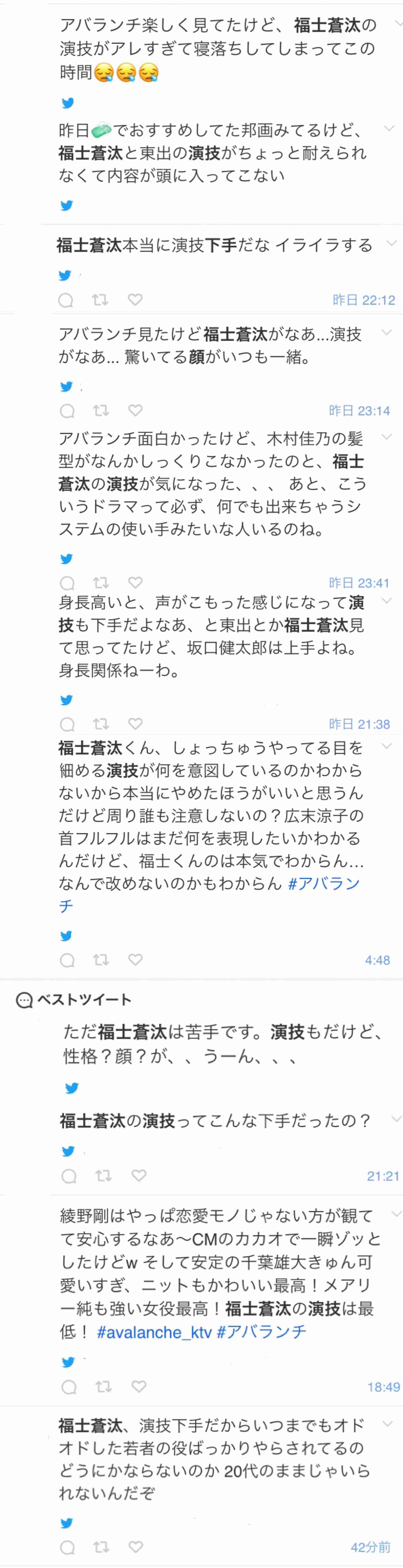 演技力を批判されがちな俳優さんのファン part2