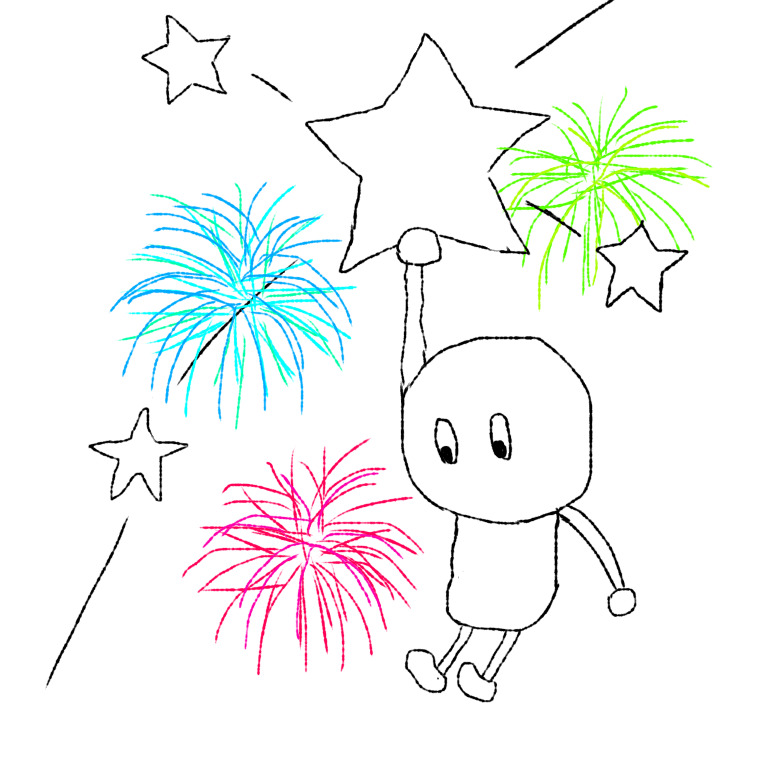 絵を描いて、曲名を当てるトピ!