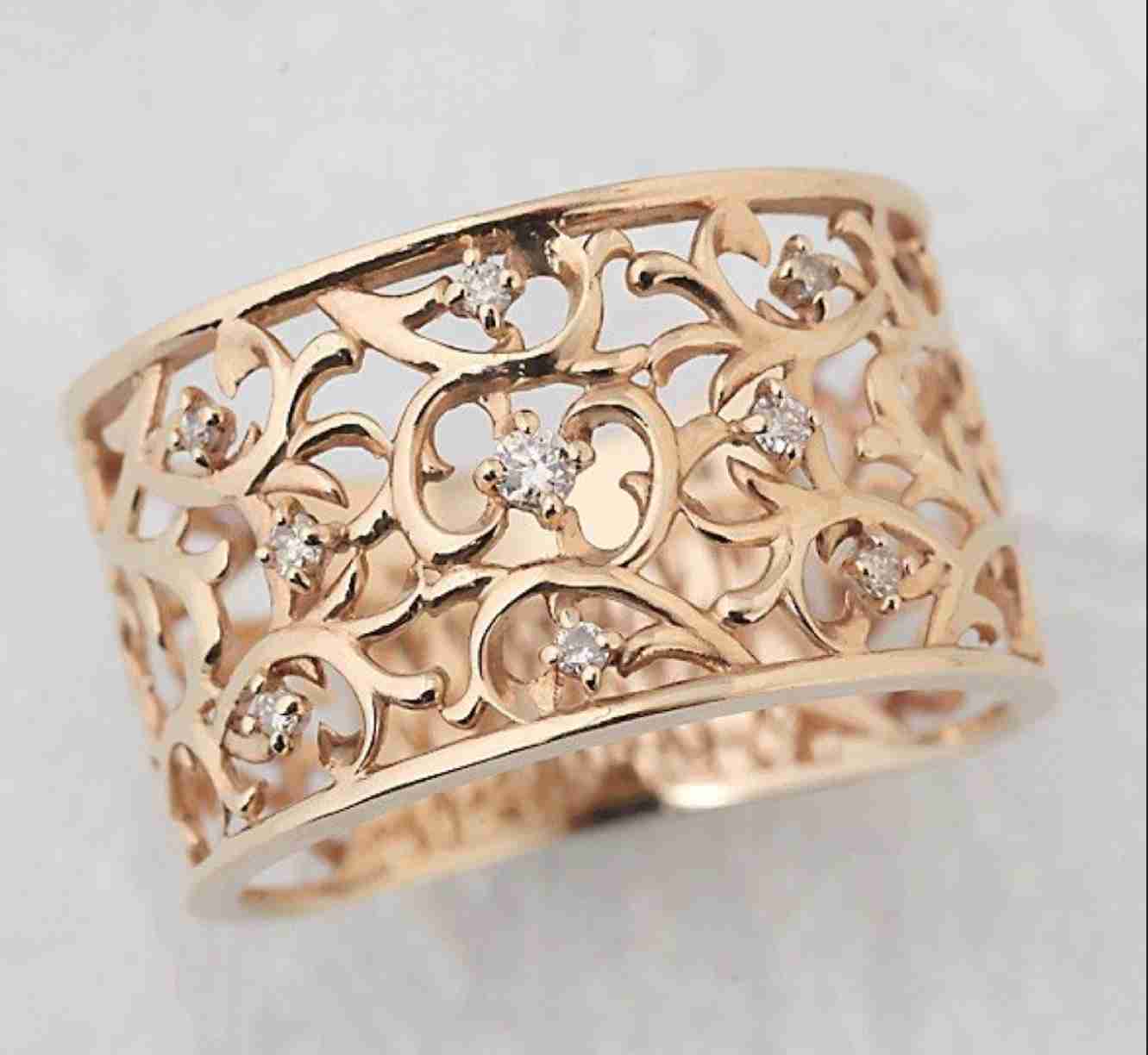 関節が張っている人の指輪