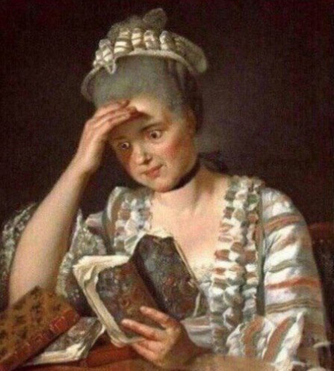 絵画にセリフをつけるトピ