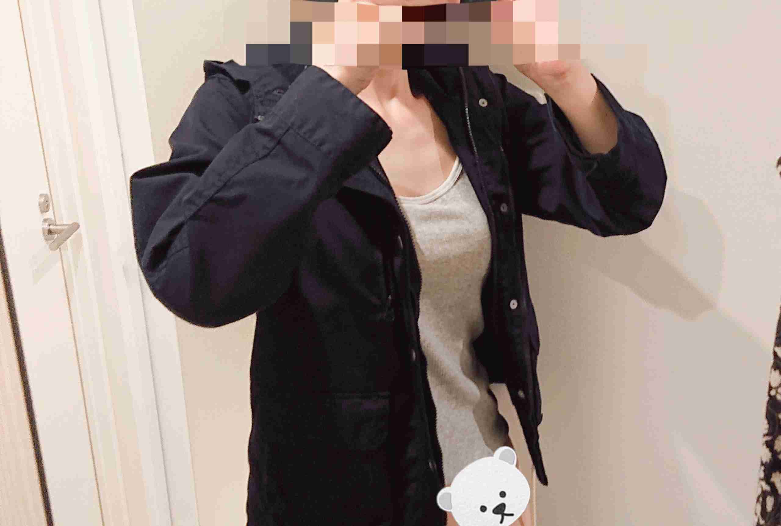 アウターは、フード付き?フードなし?(._.肩こり問題・洗濯問題._.)