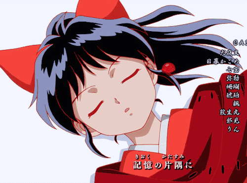 半妖の夜叉姫を語りたい