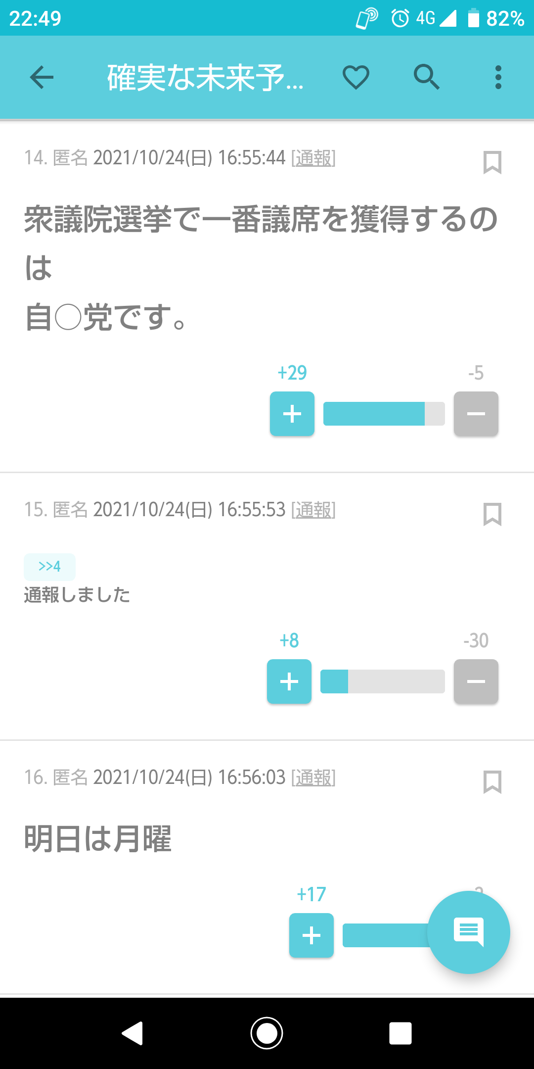 嘘か本当かわからないことを書くトピック