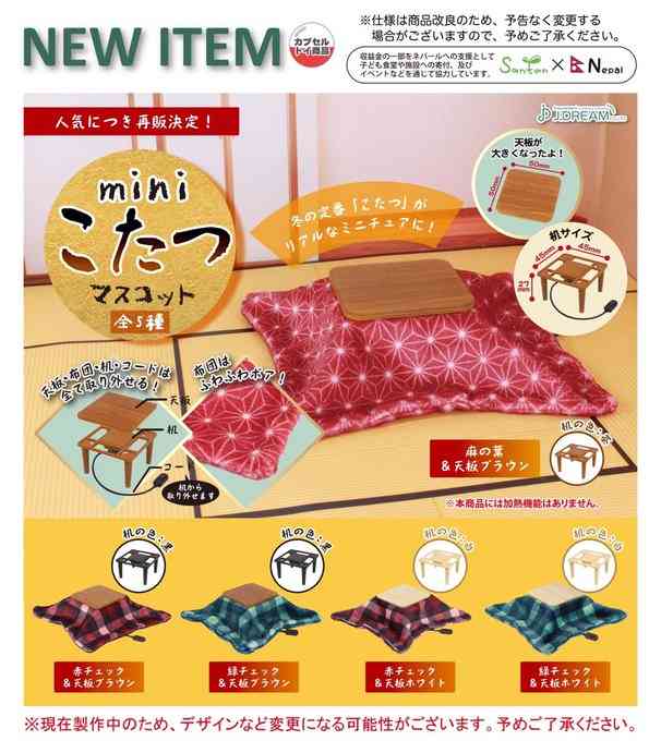 最近回したガチャガチャ