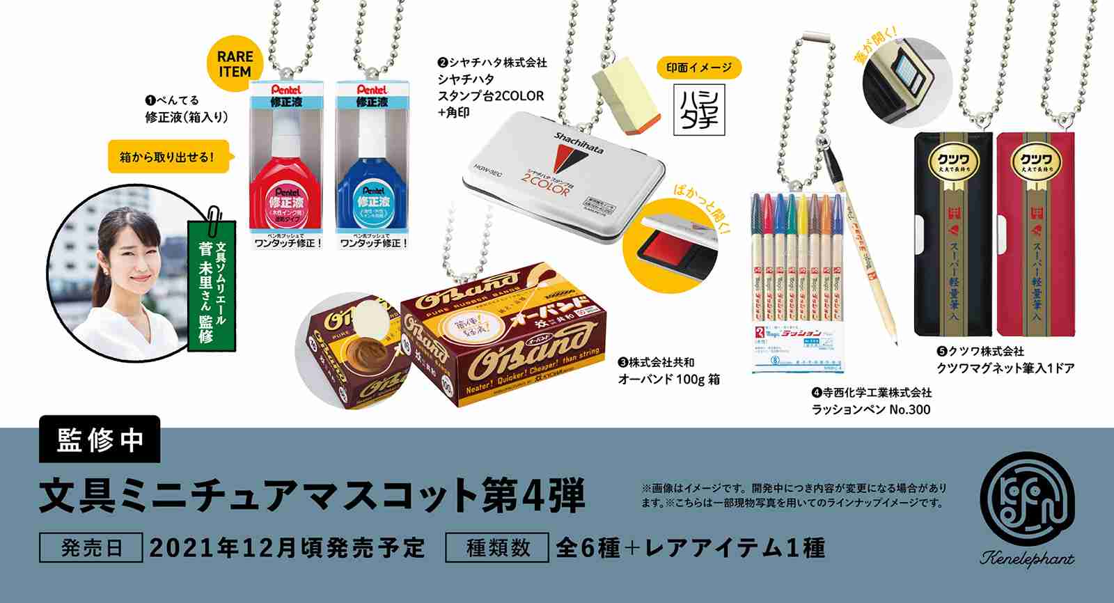 最近回したガチャガチャ