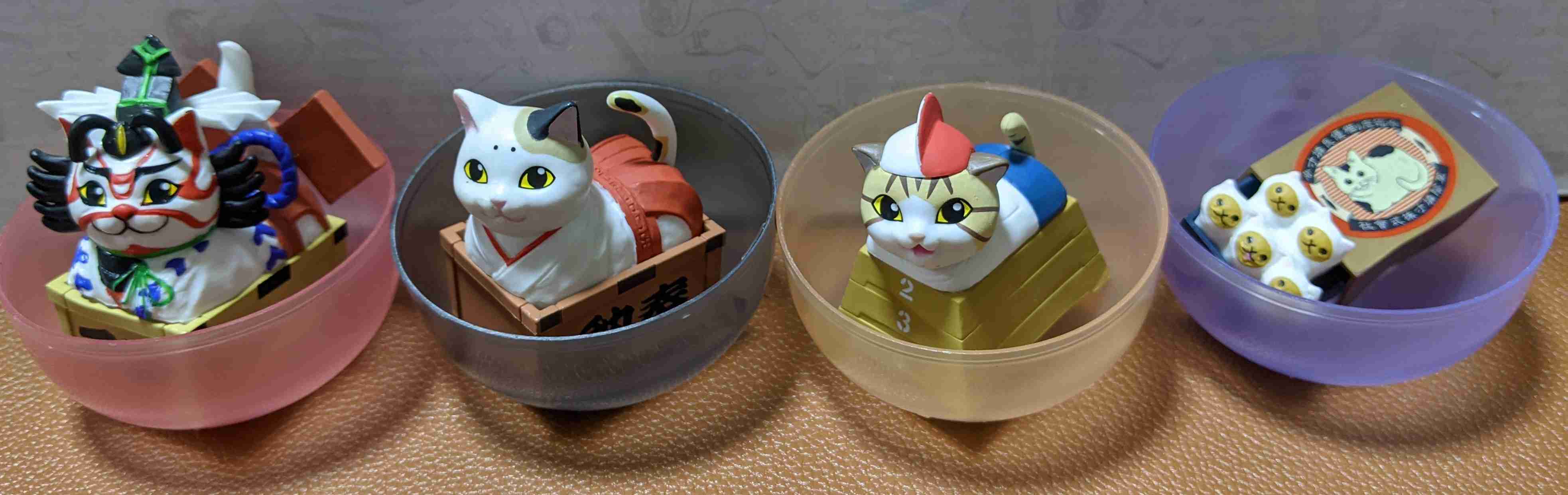 最近回したガチャガチャ