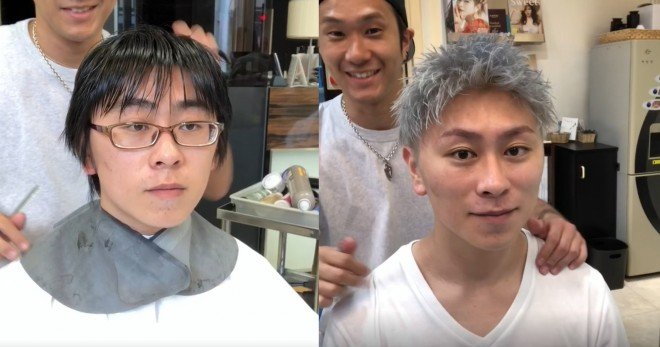 イメチェン前後の画像を貼るトピ