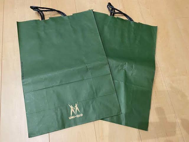 懐かしのショップ袋が見たい