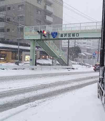 横浜で初雪を観測　関東地方では初 平年よりも1日早い冬の便り