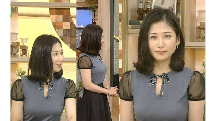 びっくりしたアナウンサーの服装。