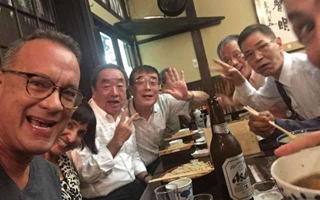 日本を満喫してる海外セレブの画像
