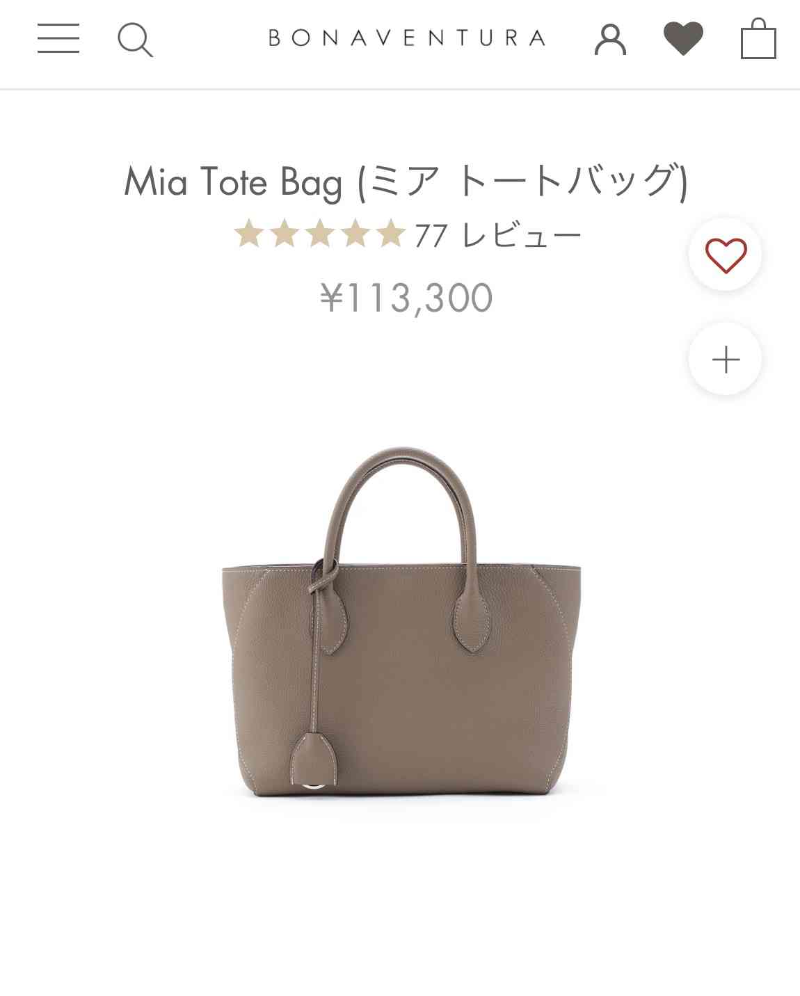 A4サイズのブランドバッグ