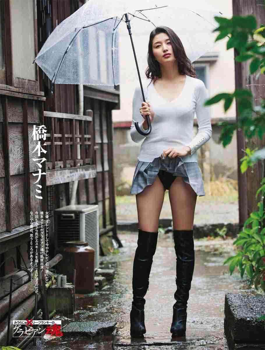 橋本マナミ、バスタオル1枚のみの女性誌オフショに反響