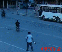 横断歩道を渡らない人