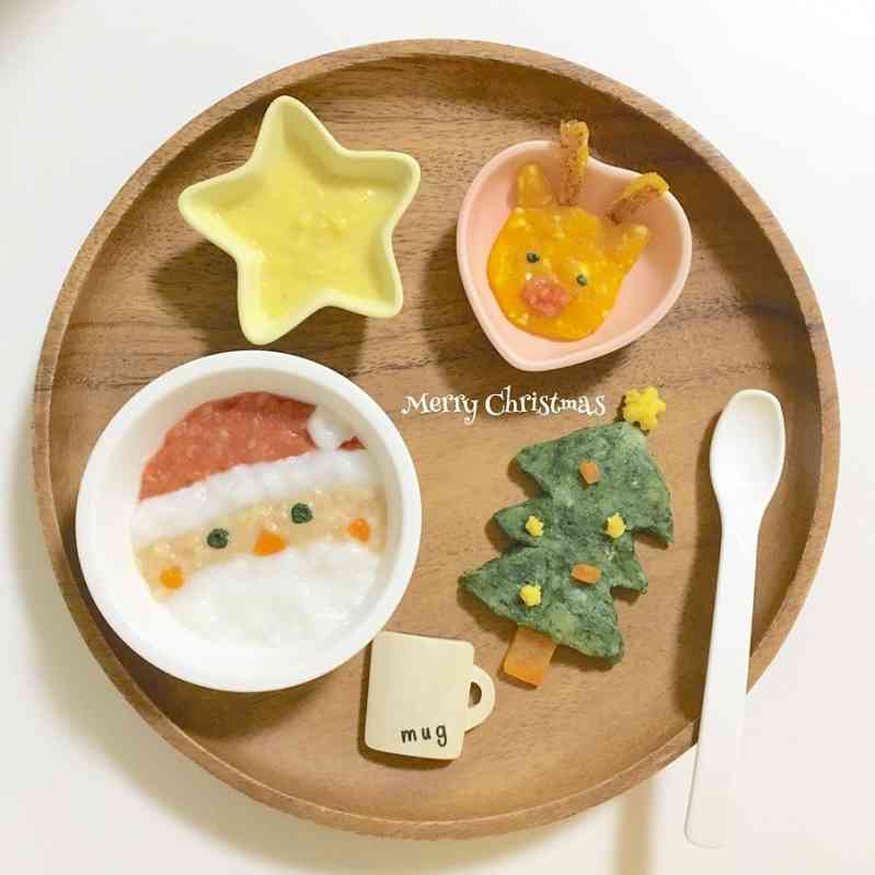 離乳食のクリスマス！