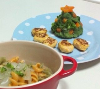 離乳食のクリスマス！