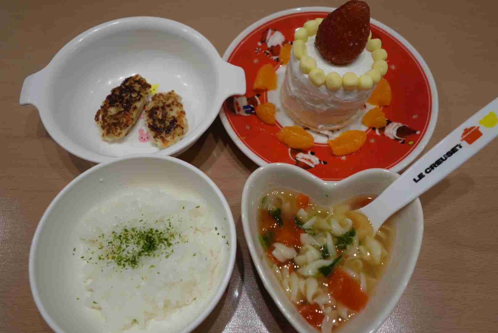 離乳食のクリスマス！