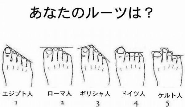 足が幅広甲高の人