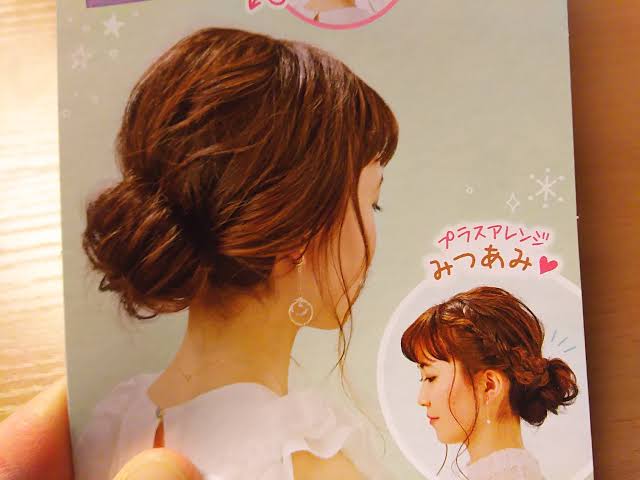 さりげない髪型に憧れる