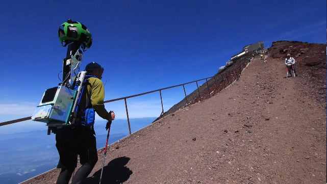 Googleマップに自分が写ってる人