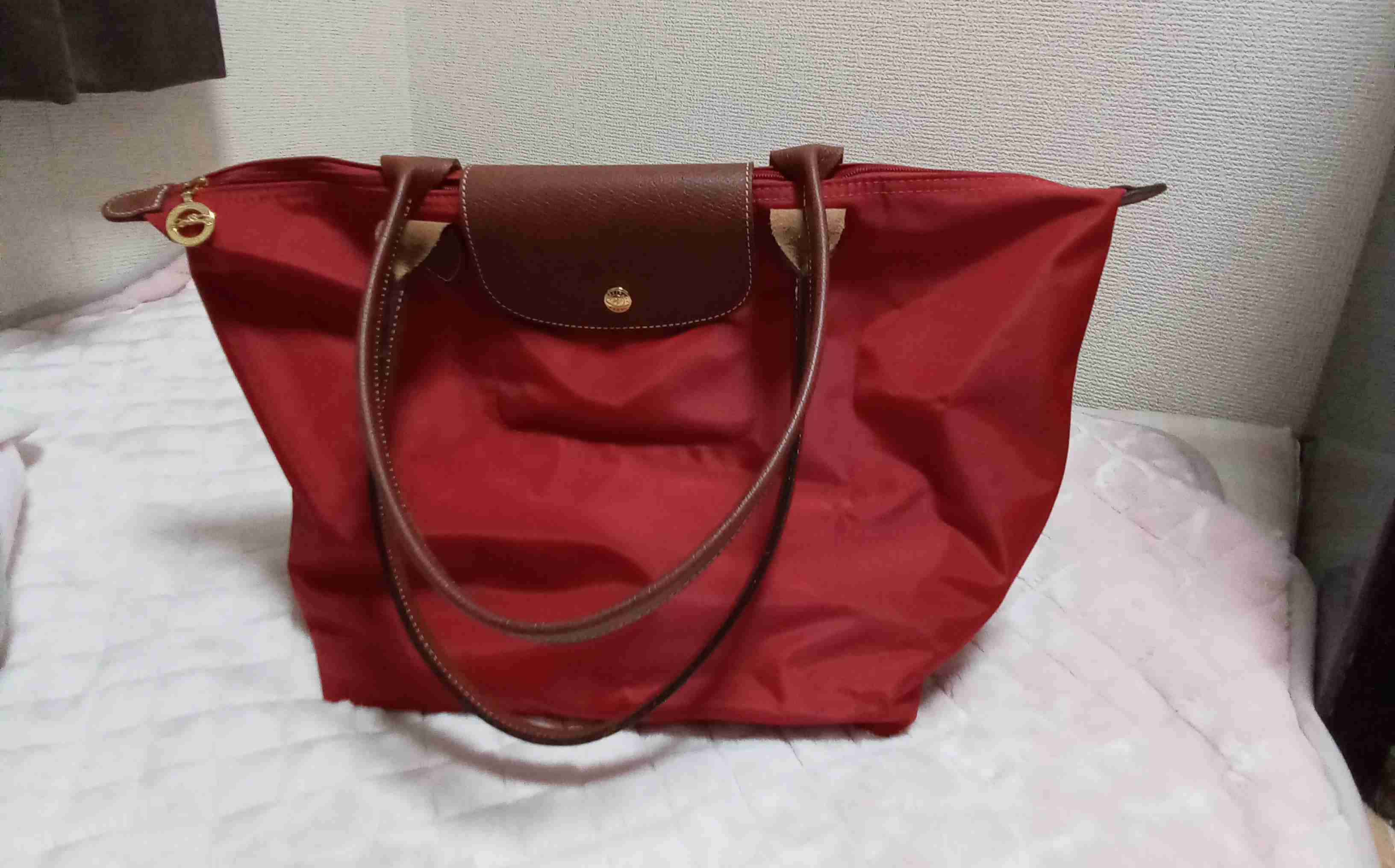 今日のバッグ見せて