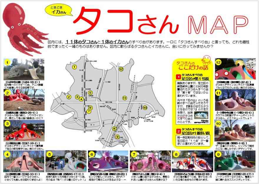 若い頃に遊んだ施設やスポットを懐かしむトピ。