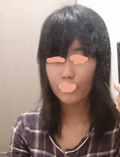 髪質ブスの人