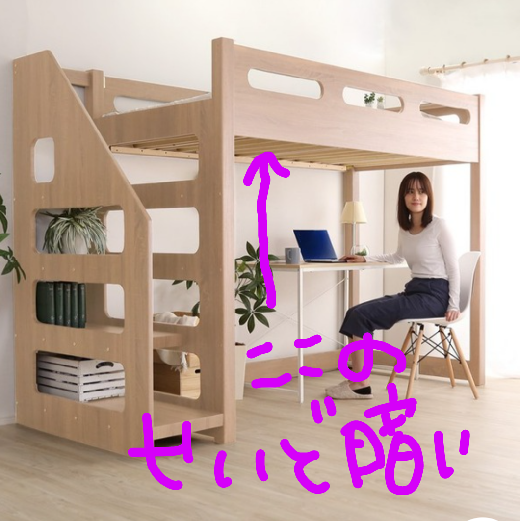 ロフトベッド、システムベッド使ってる方